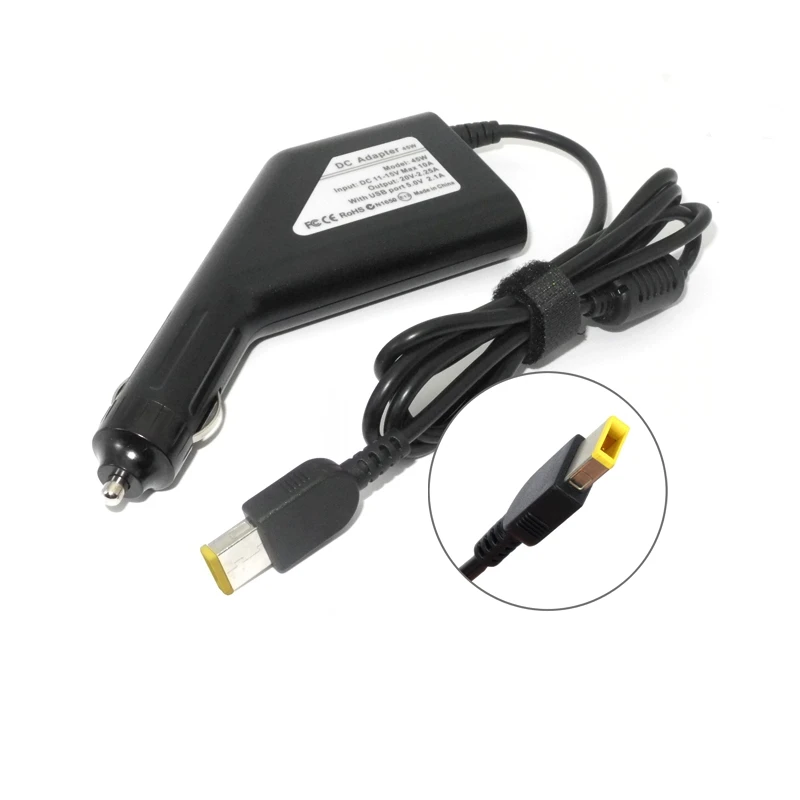 Buy 20V 2.25A 45W Laptop Car Adapter Charger for