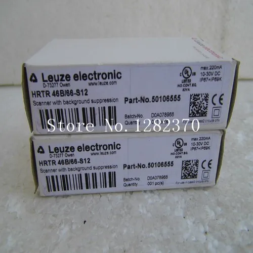

[BELLA] New original authentic special sales Leuze sensors HRTR 46B / 66-S12 Spot
