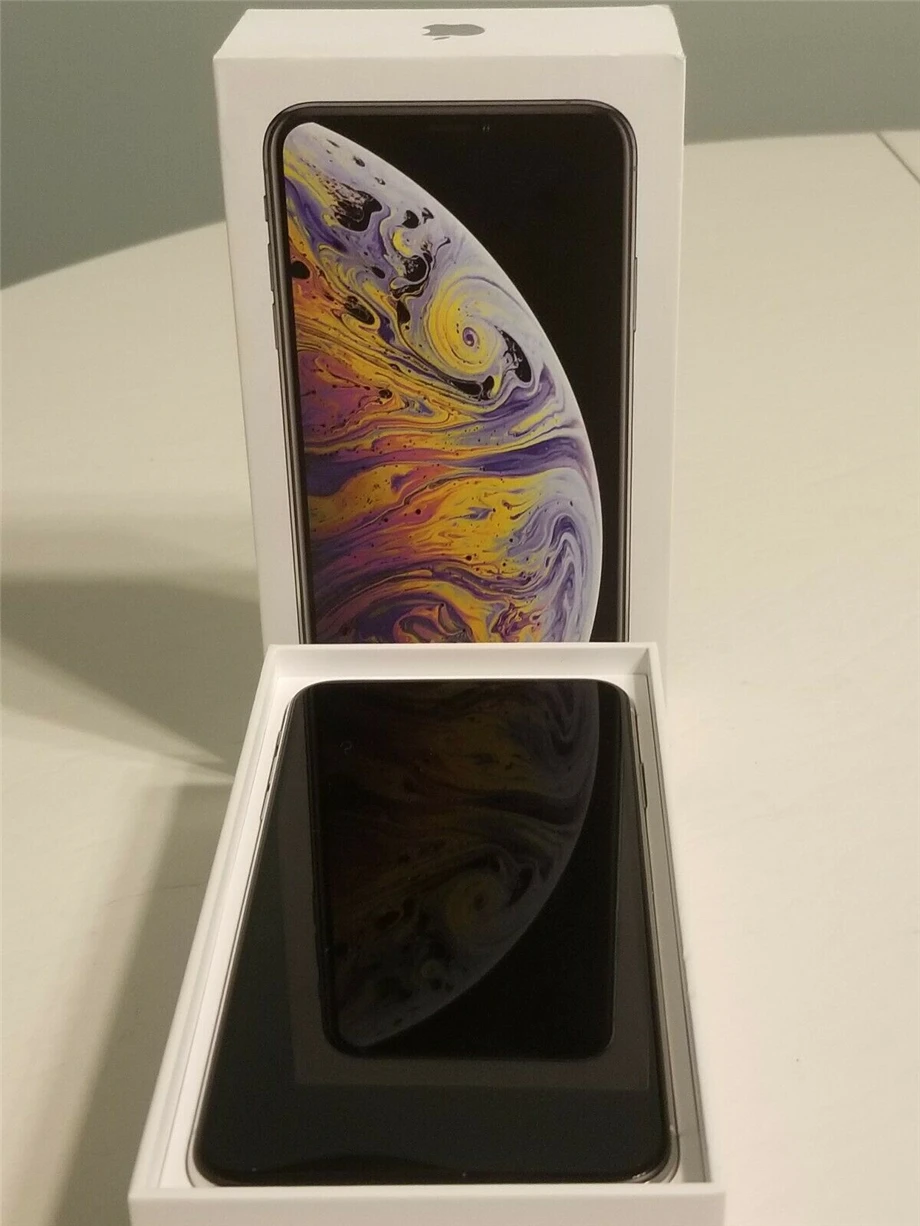 Original Apple iPhone XS Max 6.5" RAM 4GB ROM 64GB/256GB/512GB Smartphone Hexa Core IOS A12 Bionic NFC LTE 4G Cell Phone apple cell phone latest model