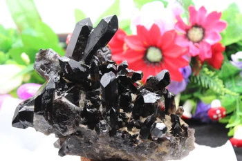 

838 grams of natural semiconductor obsidian specimen furnishing articles