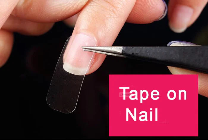 22 tips nail base gel guard sticker nail art tape base gel stick easy remove UV glue manicure tools protect Finger