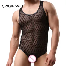 Сексуальное нижнее белье для мужчин, Корректирующее белье для мужчин, Корректирующее белье для похудения, нижнее белье, сетчатый комбинезон, нижнее белье