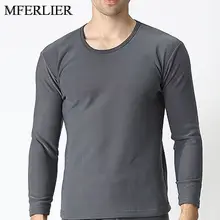 Осенне-зимнее термобелье 5XL 6XL 7XL 8XL 9XL круглый вырез бюст 180 см плюс размер флис большой размер мужские кальсоны