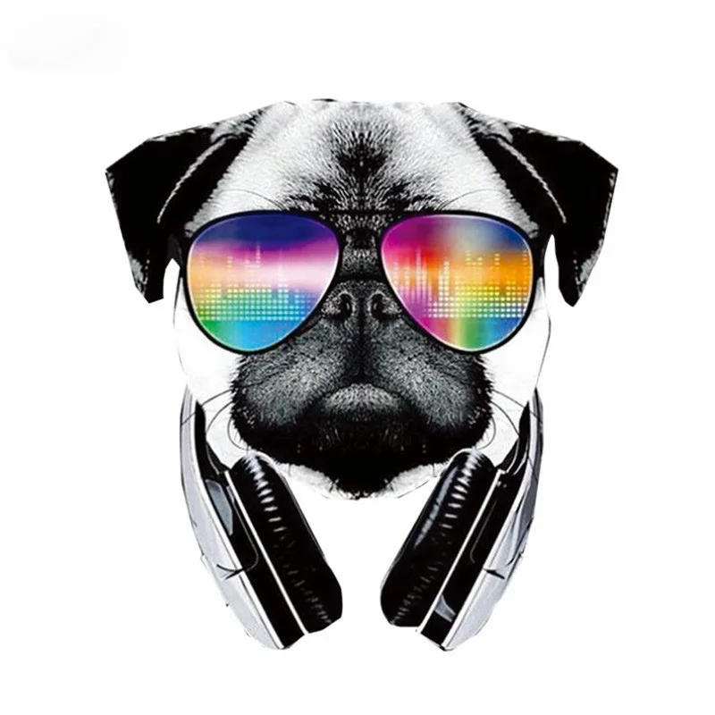 

DJ Dog Patch Iron On Clothes 2018 New T-Shirt Diy Decoration A-Level Washable Easy Print By Household Irons Parches