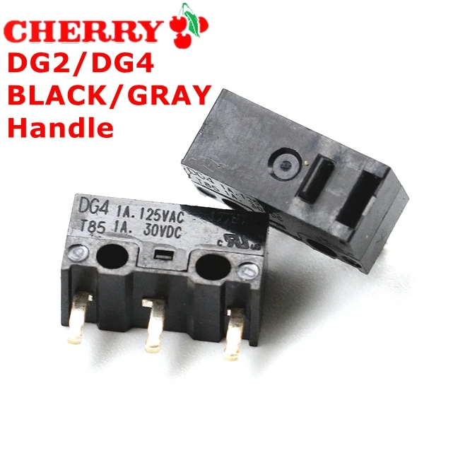 Оригинальный микропереключатель CHERRY mouse DG2 T85 0.05A 30VDC DG4 1A 125VAC 1A30VDC черный или серый