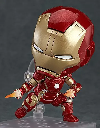 Nendoroid 543 Mark43 Мстители Marvel Милый Железный человек Тони Старк Набор ПВХ фигурка Коллекция Модель игрушки