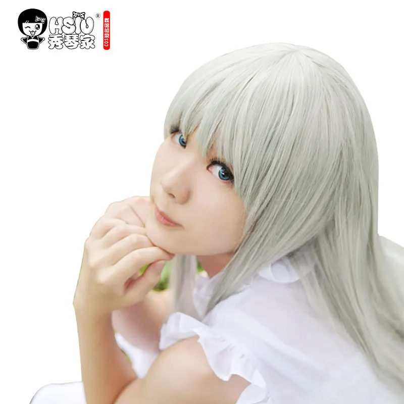 

HSIU NEW High quality Anime Anohana The Flower We Saw That Day Meiko Menma Honma Cosplay Wig Halloween Costume Play Wigs Hair