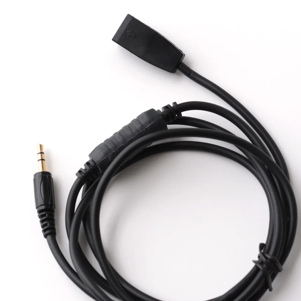 

Kongyide Car Accessory 3.5mm Audio AUX Adapter Cable Input For iphone BMW E46 Aug9