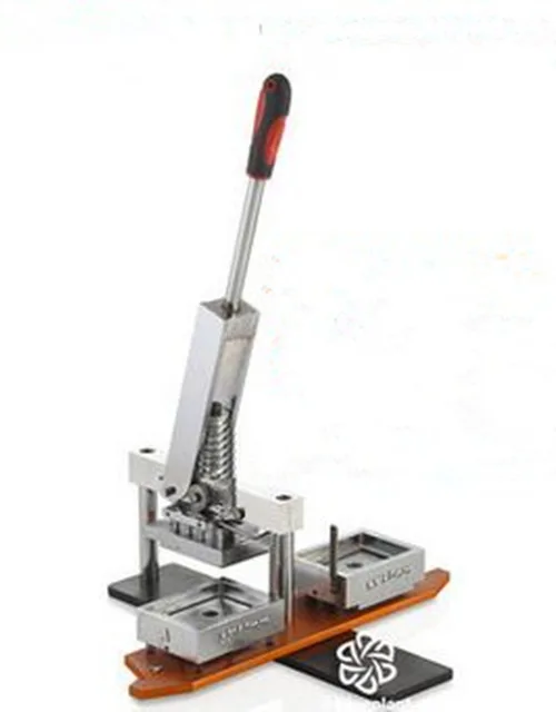 

53*80mm Fridge Magnet Making Machine Tinplate Refrigerator Paste Machine Press Card Machine Magnetic Refrigerator Paste Machine