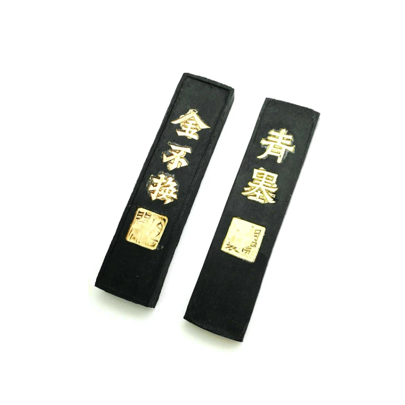 

Solid Pine Soot Ink Stick Calligraphy Practicing Inkstick Traditional Chinese Painting Ink Block Writing Grinding Inker Inkstone