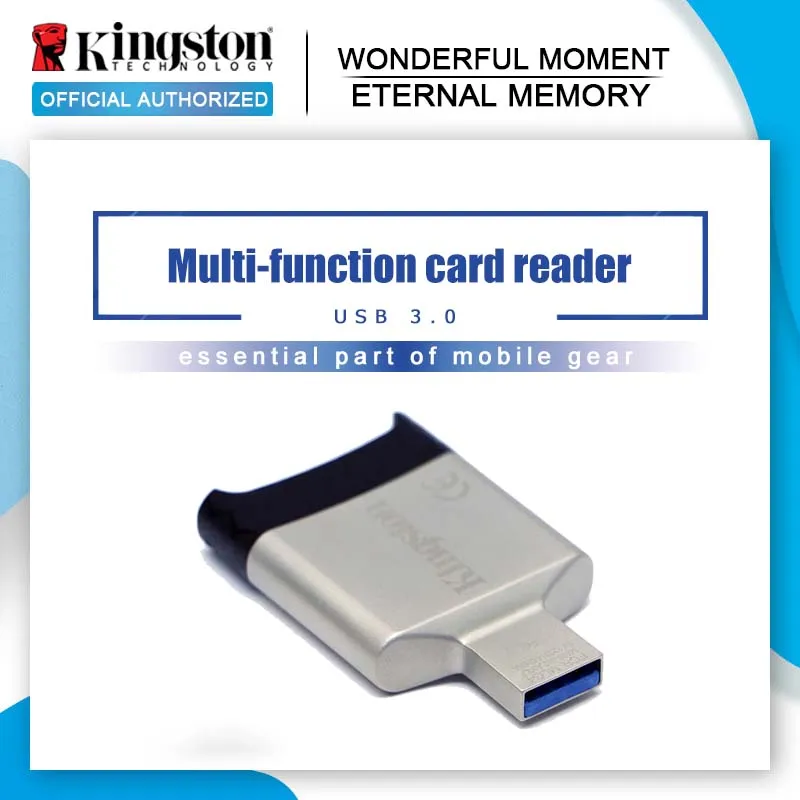 

Kingston Digital MobileLite G4 Micro SD USB 3.0 Multi-Function Card Reader (FCR-MLG4)