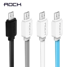 

ROCK Micro USB Cable for Samsung Xiaomi HTC Huawei Fast Charging MicroUSB Data Cables for Android Mobile Phone Cable