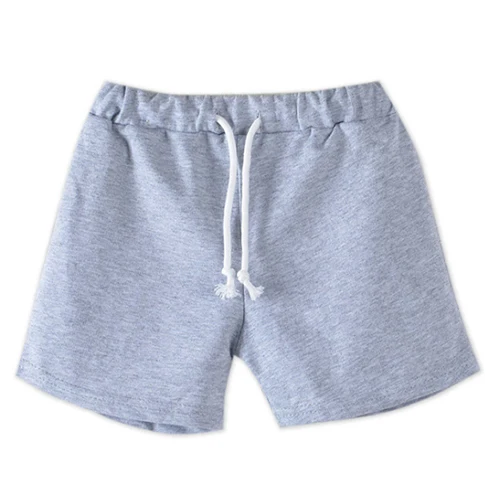 MACH/Новинка; модные летние пляжные штаны для мальчиков; детские брюки; красивые шорты ярких цветов для девочек(серый цвет