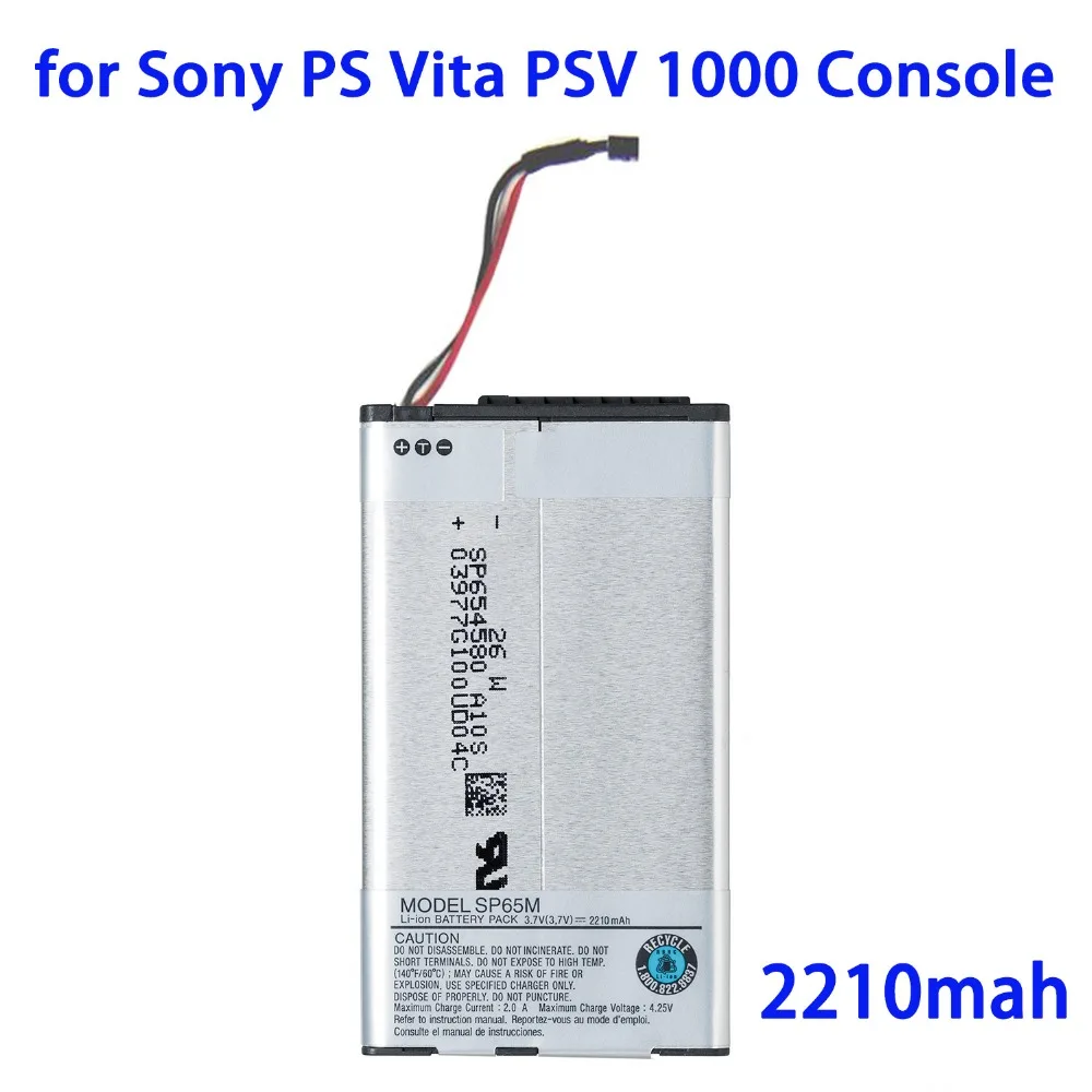 Аккумуляторная батарея WONKEGONKE для Sony PS Vita PSV 1000 3 7 В 2210 мА · ч с номером