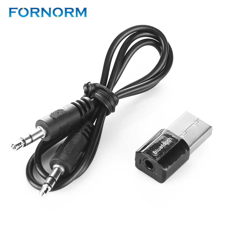 Музыкальный стереоприемник FORNORM Bluetooth 3 0 разъем 5 мм Адаптер 2 4 ГГц ключ A2DP В USB