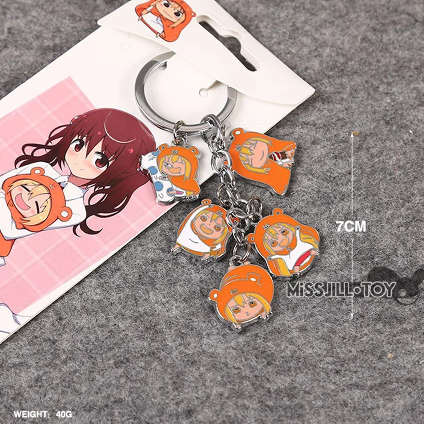 1/5 шт. модные ювелирные украшения подвеска Himouto! Брелок с фигуркой Умару тян в