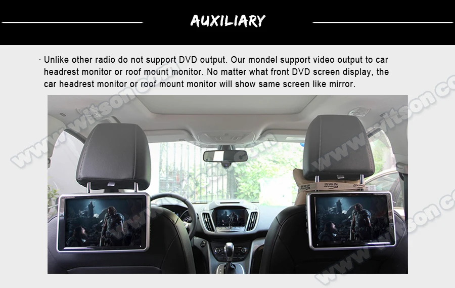 Top WITSON BIG Screen Android 6.0 Quad Core Media Player  For HONDA 8TH GENERATIONS ACCORD 2008-2013 1G ROM 16G RAM 13