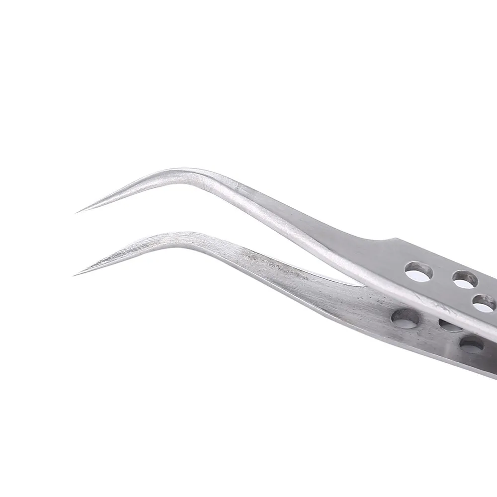 Electronics Industrial Anti-static Curved Straight Tip Precision Tweezers Stainless Forceps Phone Repair Hand Tools Sets