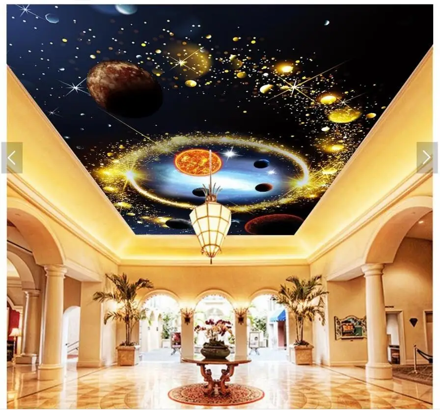 Aliexpress.com : Buy Custom photo 3d ceiling murals wallpaper 3d on the