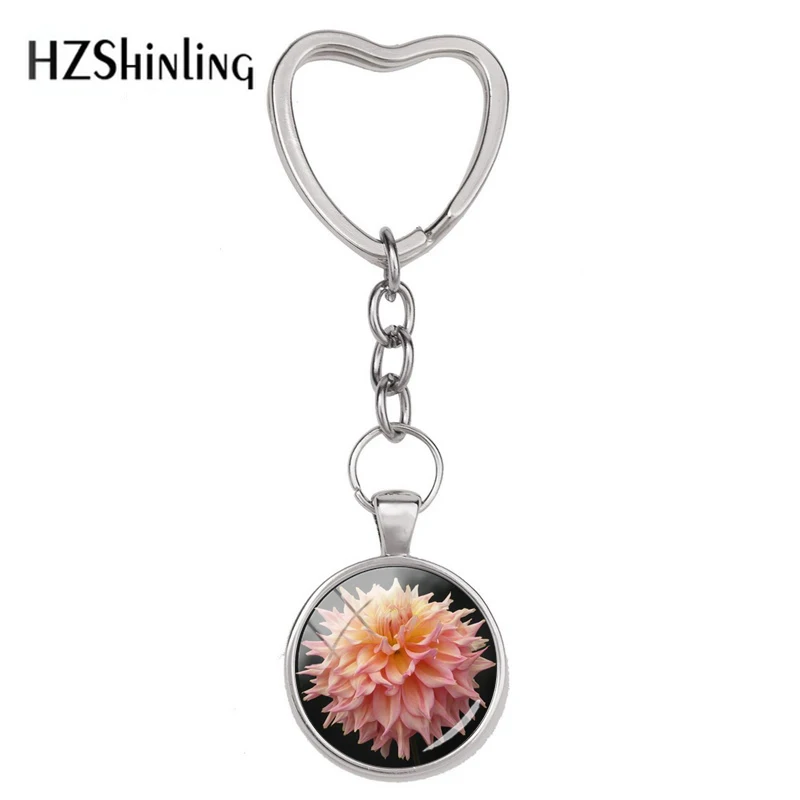 2018 Fashion Mandala's Art Flower Keyrings Heart Silver Keychain Hand Craft Glass Round Bag Hanger Jewelry Gifts For Women/Men 2018 Fashion Mandala's Art Flower Keyrings Heart Silver Keychain Hand Craft Glass Round Bag Hanger Jewelry Gifts For Women/Men