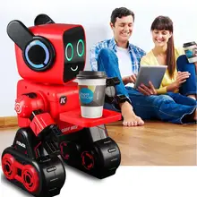 Стильный умный электрический робот R4 для мальчиков и девочек, Умный интеллектуальный программируемый пульт дистанционного управления жестами, радиоуправляемый робот vs 18DOF