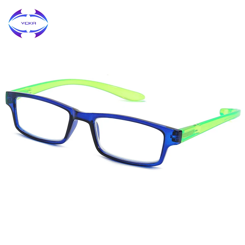 

VCKA TR90 Ultralight Antifatigue Reading Glasses Men Women Mirror Anti-Blu-Ray Radiation Comfortable Presbyopia +1.0 +4.0