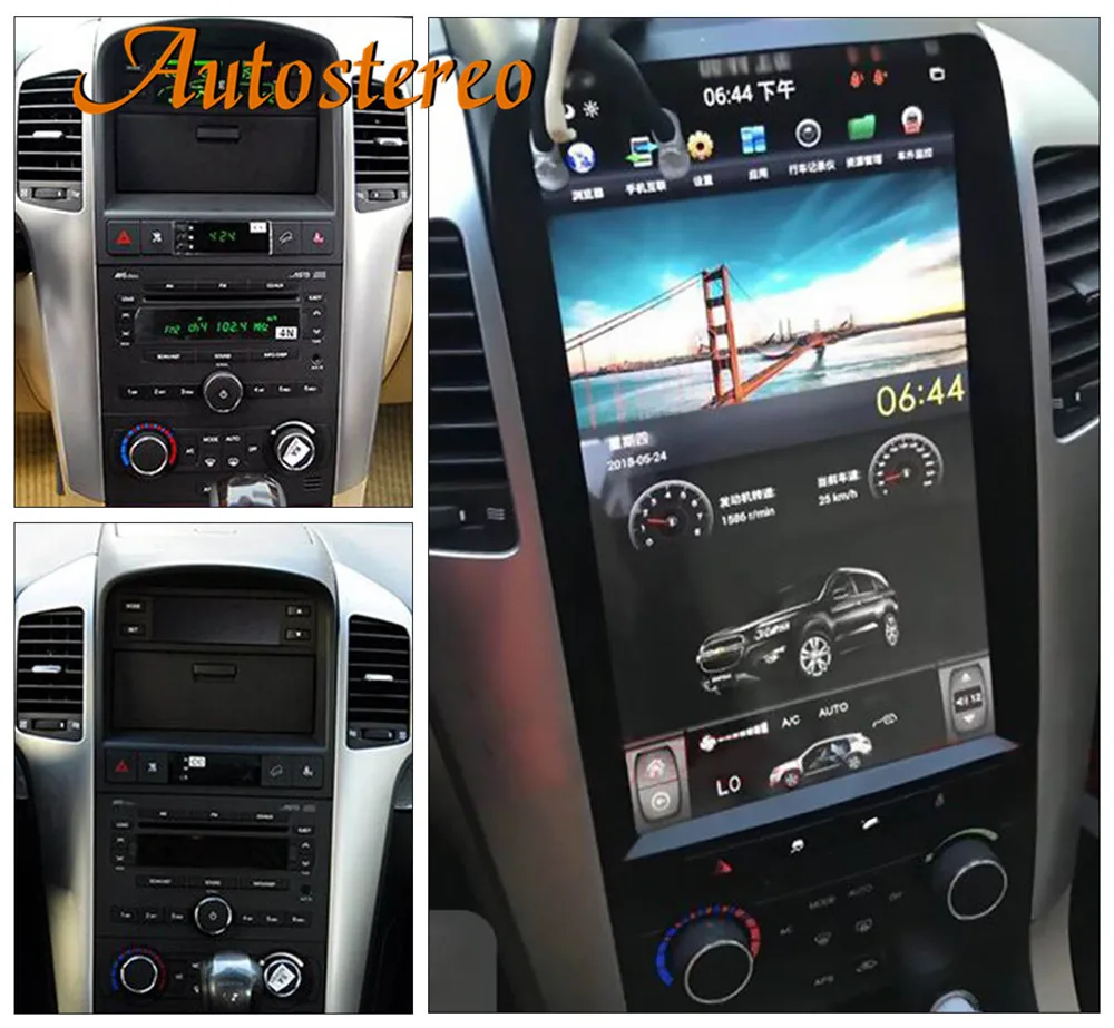 Android Tesla стиль автомобиля нет dvd-плеер gps навигация для Chevrolet Captiva 2007-12 головное устройство мультимедиа плюс радио магнитофон