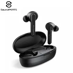 SoundPEATS Bluetooth 5,0 Беспроводной наушники IPX7 Водонепроницаемый True Беспроводной стерео наушники-вкладыши Наушники-вкладыши TWS Bluetooth гарнитура с