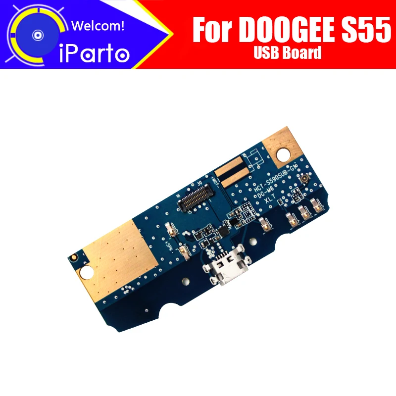 

DOOGEE S55 usb board 100% Original New for usb plug charge board Replacement Accessories for DOOGEE S55 phone