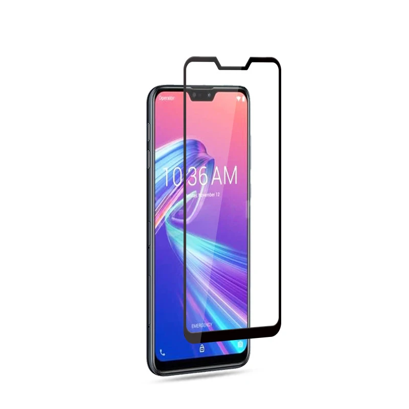 Закаленное стекло для Asus Zenfone Max Pro (M2) ZB631KL защитная пленка на полный экран ZB633KL 2
