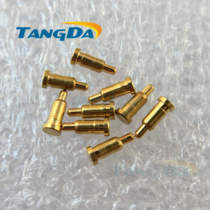 Tangda 1000 шт. 2*5 мм D пружинный зонд тестовый штырь PCB направляющий высокого тока