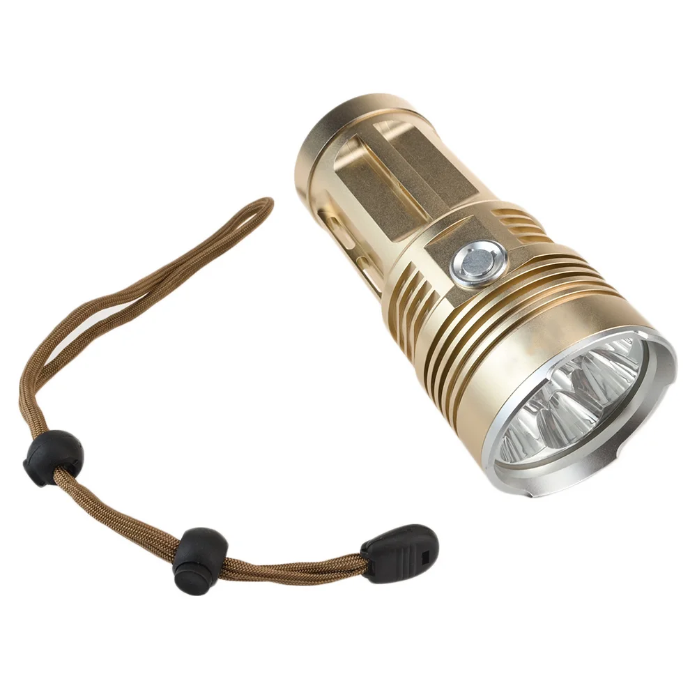 Brand New CrazyFire LED Flashlight Torch Outdoor 3800 Lumens 3xCREE XML