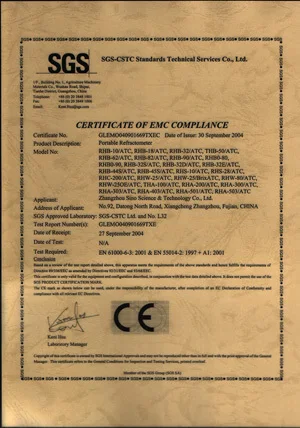 Дешевле 0-80% WW вино CE сертификация Ручной рефрактометр RHW-80ATC