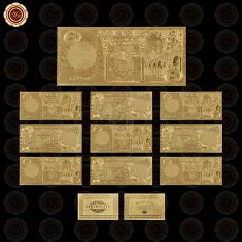 

2019 WR Home Decoration Items Saudi Arabia 50 World Paper Money Collectible 24k Gold Foil Banknote Artwork Value Collection