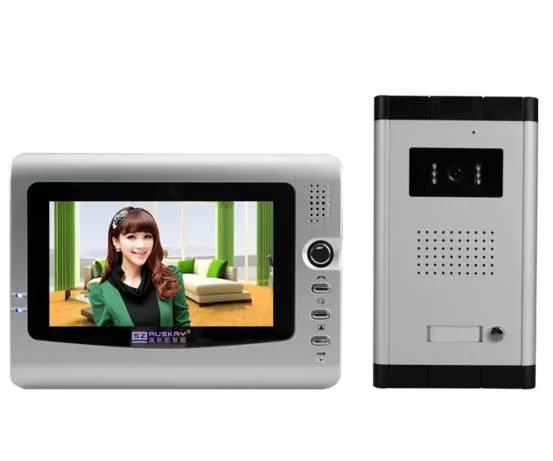 XinSiLu Promotion !Home security intercom doorbell system 7&quotVideo for 1-apartments IR HD Metal Camera | Безопасность и защита