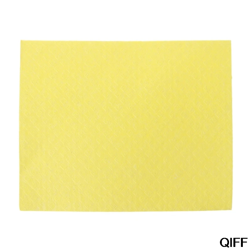 

Wholesale Multi-function Home Kitchen Dishwashing Cleaning Cellulose Sponge Towel Rag Wipe May06