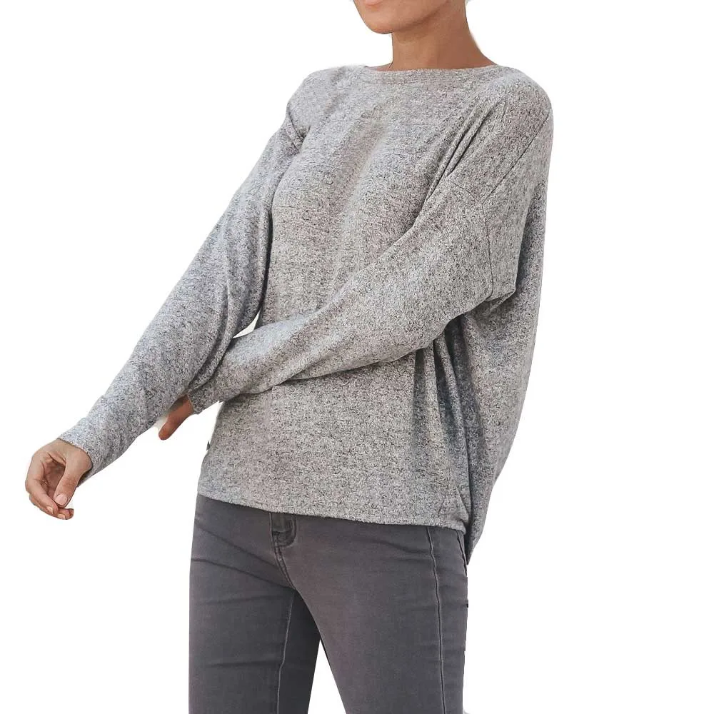 

2019 New Fashion Women Cotton Backless Top Fashion T Shirt Ladies Long Sleeve Casual Harajuku Shirts camiseta mujer