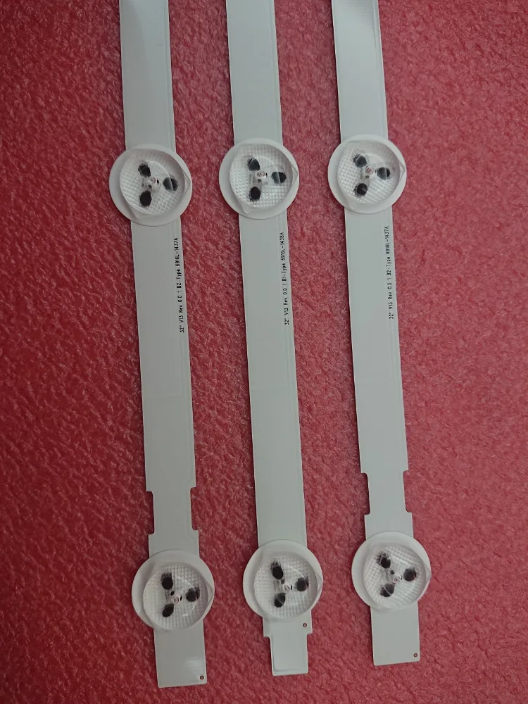 Фото Лента для подсветки LG 32LN577S 32LN5400 32LN541V 32LN540V 32LN578V 32LN540S 6916L-1437A 1438A, 3 шт. №3