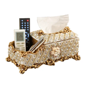 

European Ceramic Luxury Tissue Boxes Paper towel box fashion carton fashion house decoration