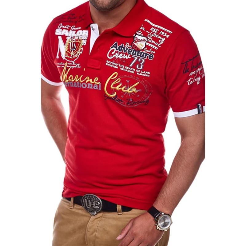 

ZOGAA Summer Men Short Sleeve T Shirt Guys Boys Cotton Casual Printed T-shirt Tops Male Slim Fit Soft Tees Tops 2019 HOT SALE