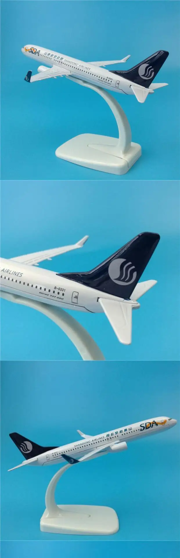 Geschenk 16Cm Boeing 737 Shandong Airline Flugzeug Modell B737 Airbus Airways Sda Metallmodell Aeronautical Alloy Aircraft Sd Modell Geschenk