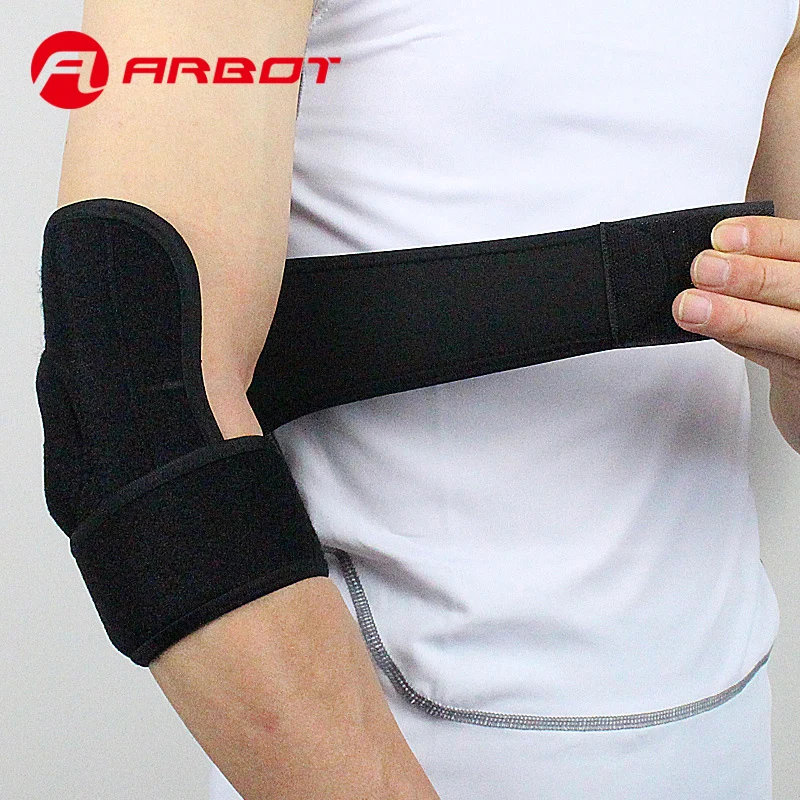 1pcsSports Elbow Protection Elasticity Adjustable Protective Gear Men Women Tennis Badminton