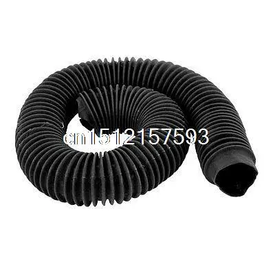 

4.7cm x 100cm Round Flexible Tube Machine Tool Ball Screw Cover Black