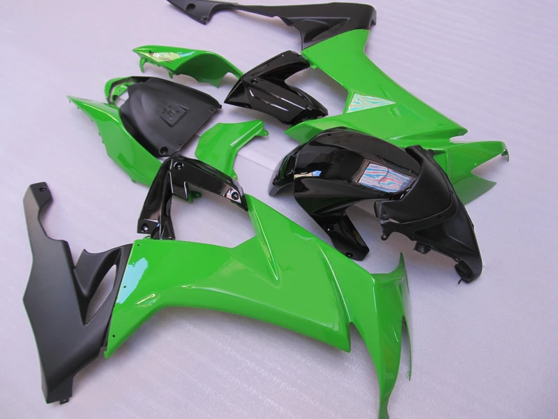 7 подарки обтекатель кузова Комплект для Kawasaki Ninja ZX10R 08 09 зелено-черные обтекатели комплект ZX10R 2008 2009 OT16