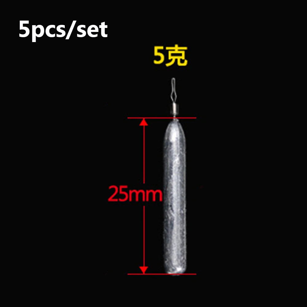 5 шт./компл. практичный Шот Вес с разъемом HDMI рыболовные снасти аксессуары крючок для ловли на приманку грузило для рыбной ловли - Цвет: 5