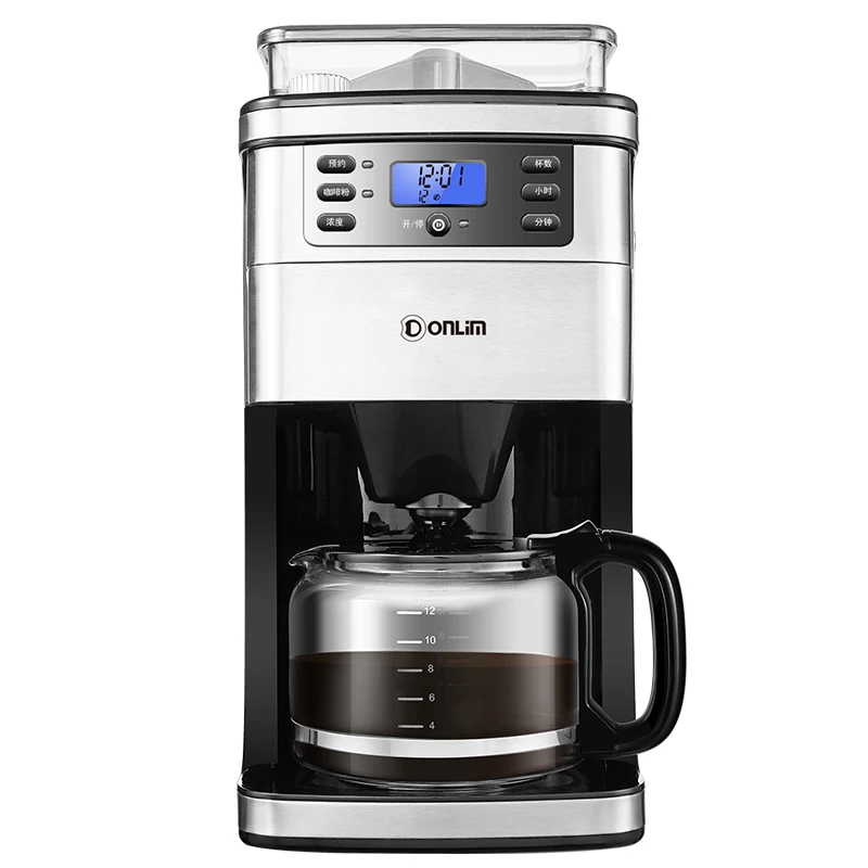 Coffee Maker DL-KF4266 Coffee Machine Household Automatic Ground Soybean Powder Commercial American Office