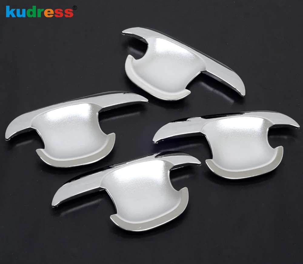 4 шт. хромированные накладки на дверные ручки для KIA Sportage 2008 2009 2010|door handle bowl covers|chrome