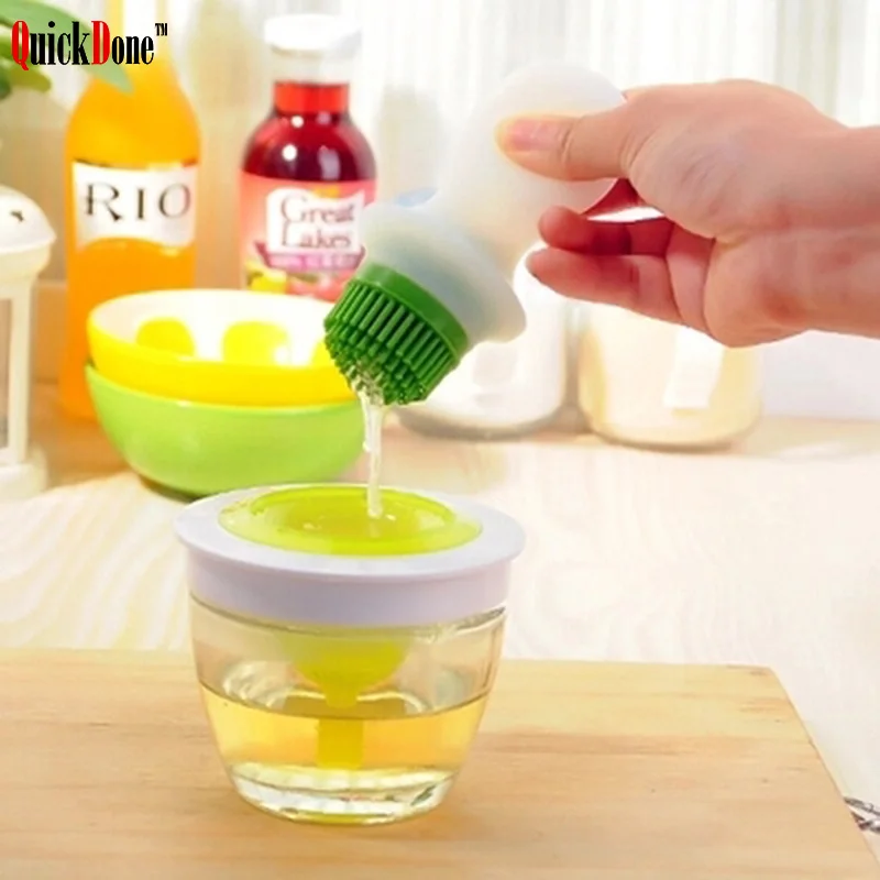Силиконовая щетка для барбекю QuickDone AKC5011|silicone oil brush|oil brushbaking brush |