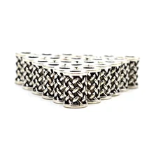 Viking contas rune barba bauble liga vinatge cor prata grande buraco contas de barba encantos para cabelo runa colar diy z0007