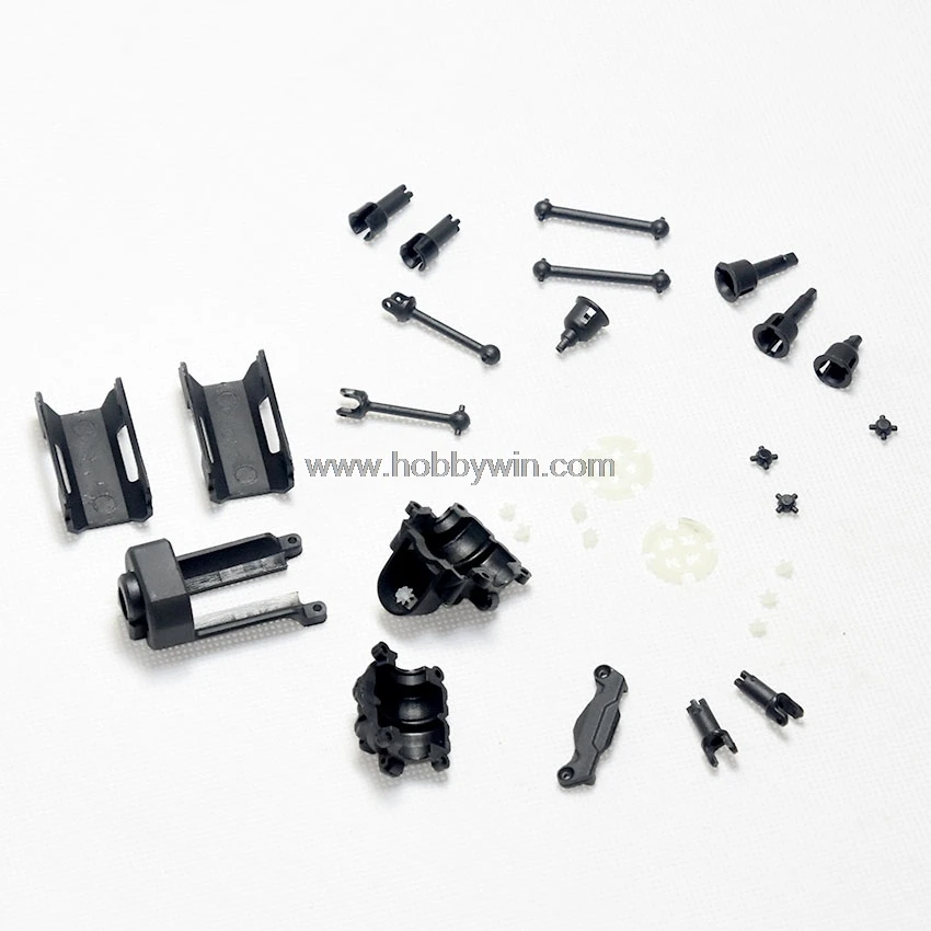 Запчасти HBX 25004R крышка аккумуляторного отсека с креплением двигателя Dogbones Diff.